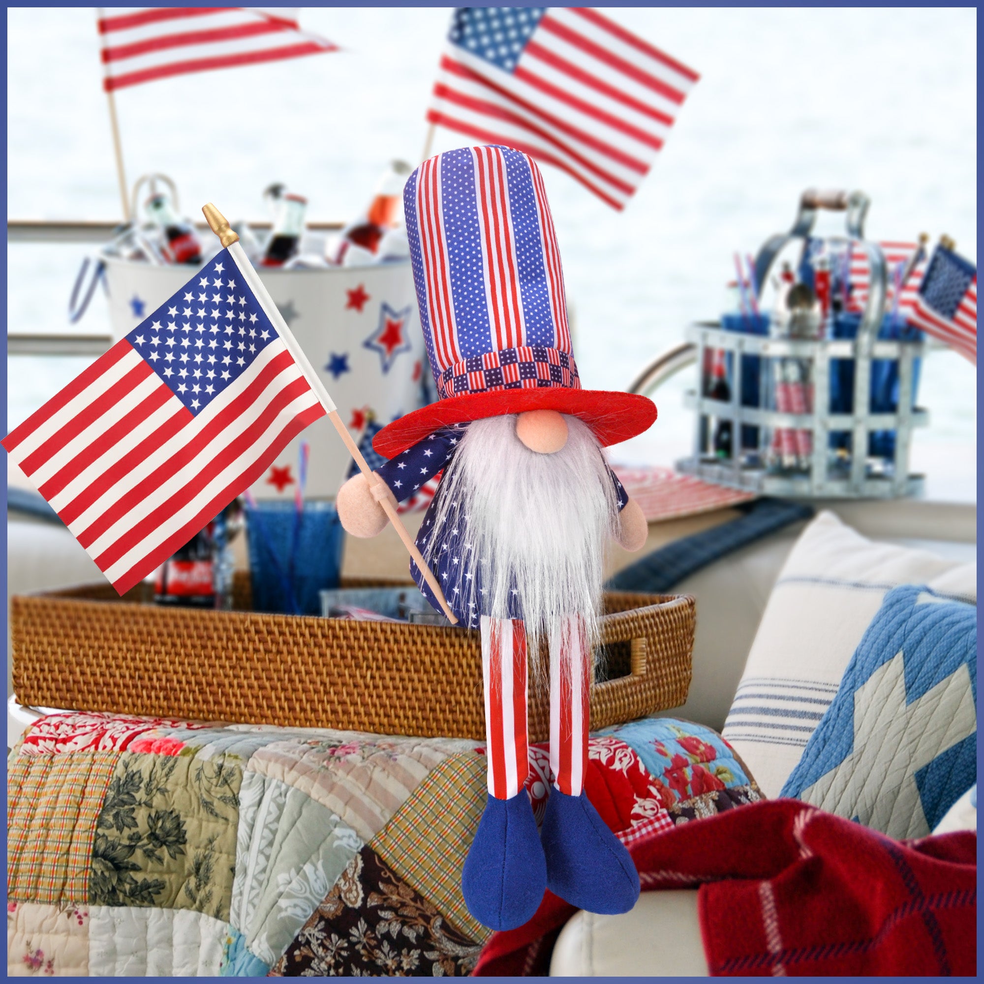 American Flag Decoration