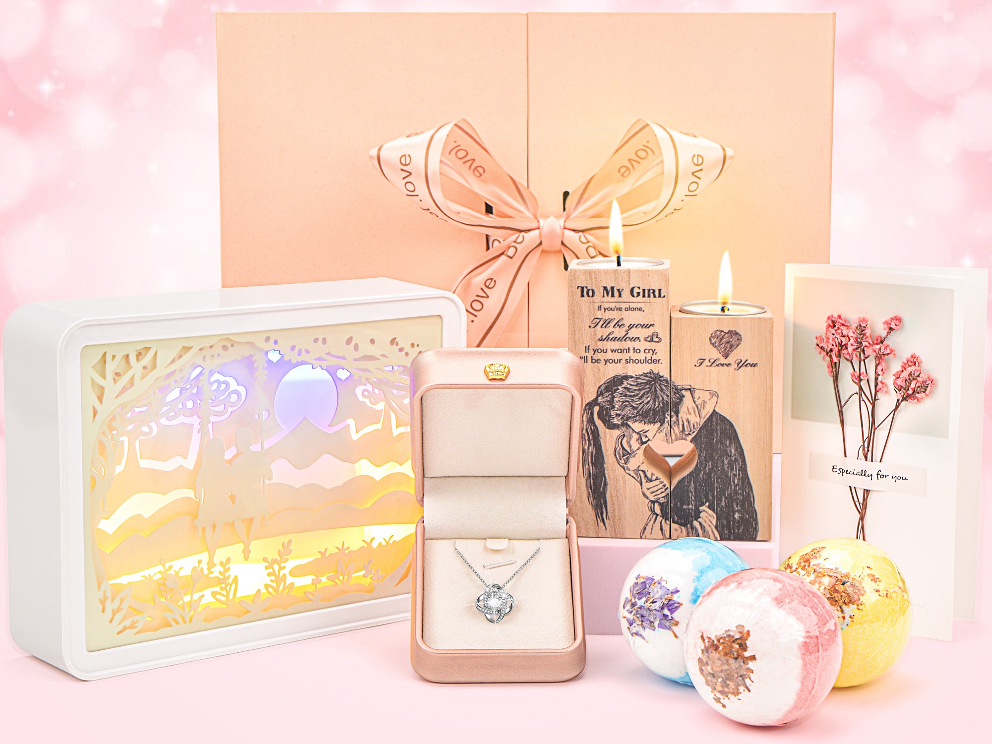 Valentine's Day Gift for her - Necklaces for Women,Romantic Gift Sets