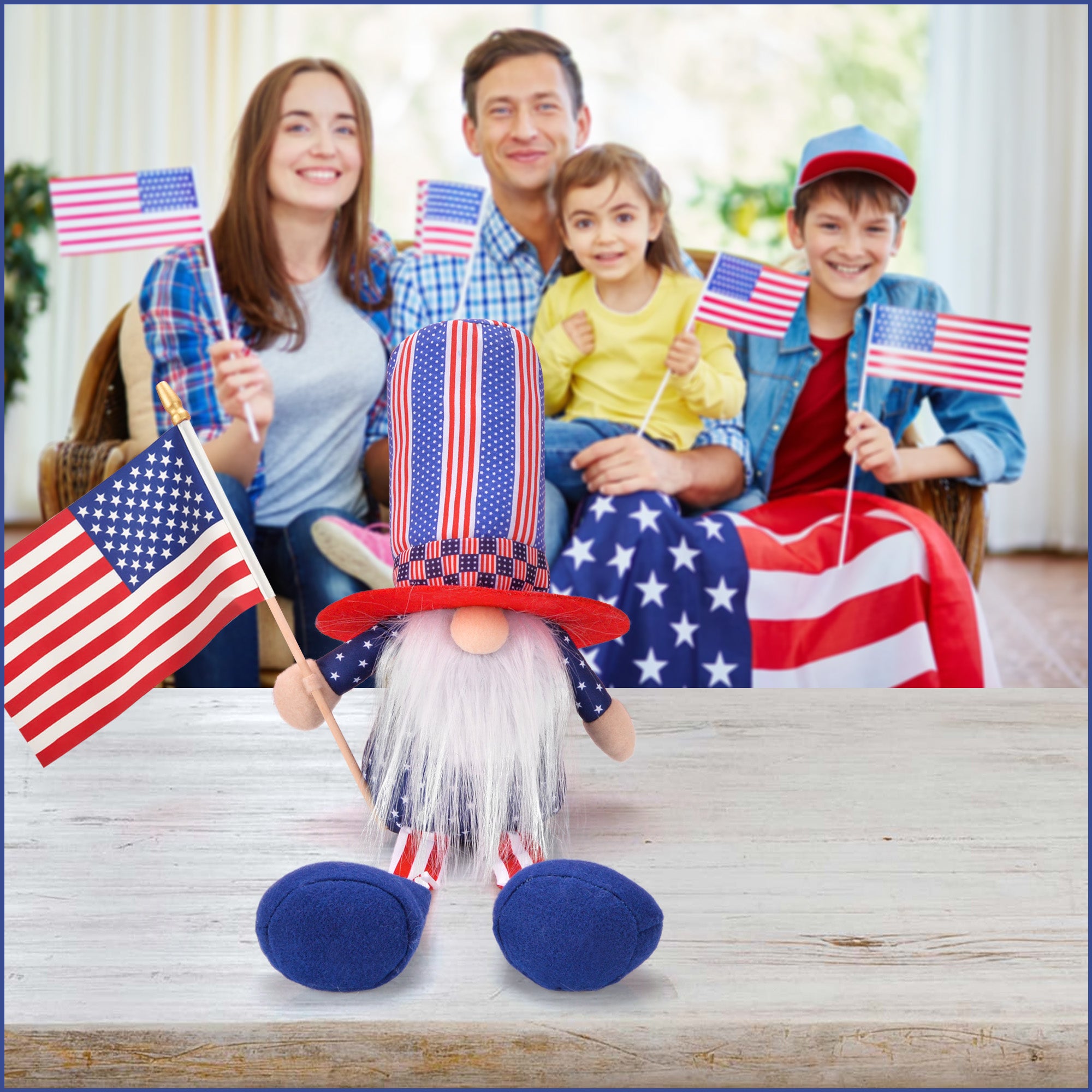 American Flag Decoration