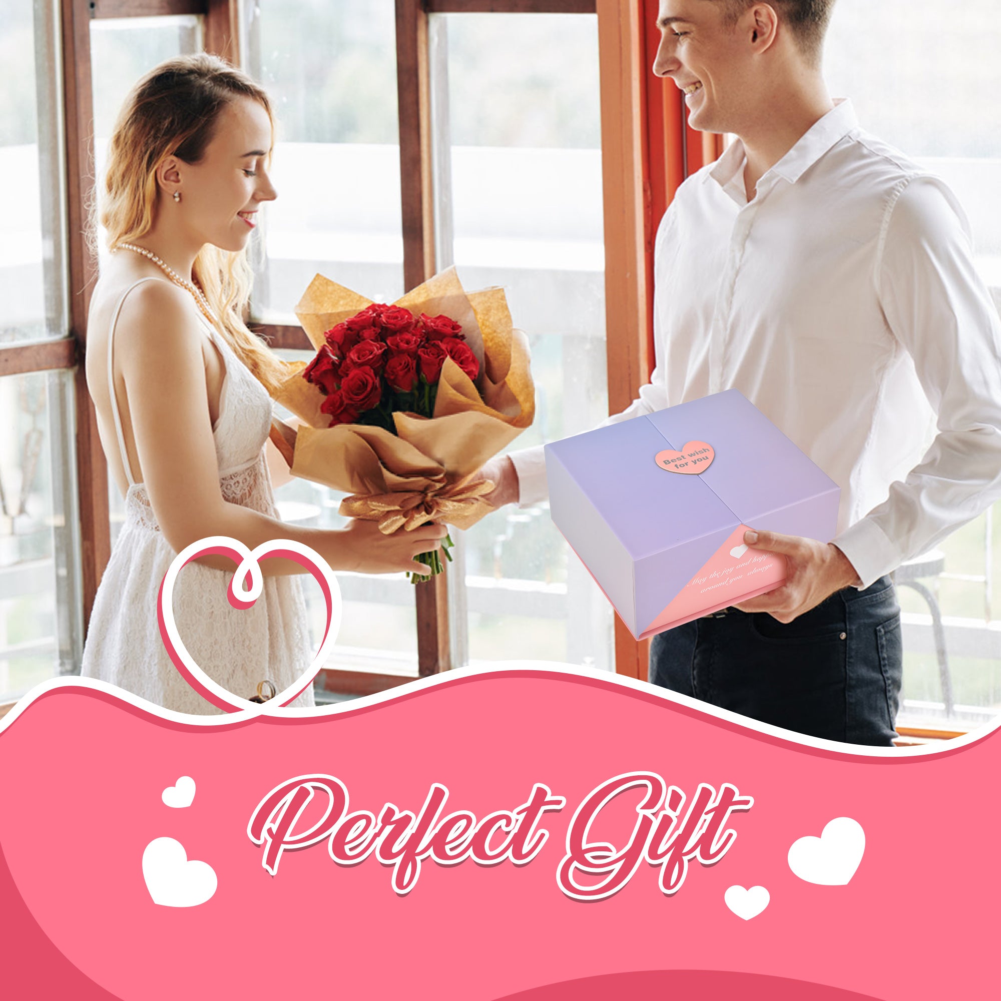 Valentine's Day Gift_Birthday Gift_Premium Spa Set_Enjoy Rose Petal Bath
