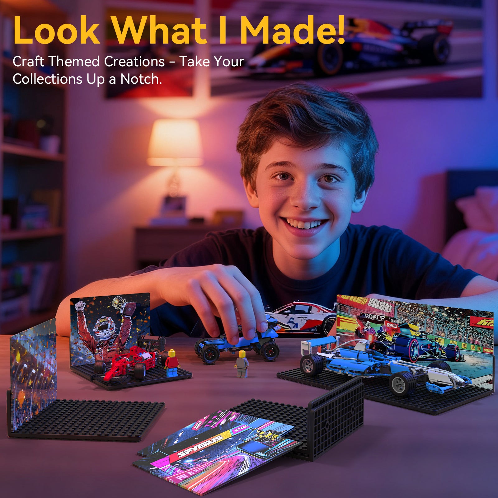 Lego Display Shelf-Theme