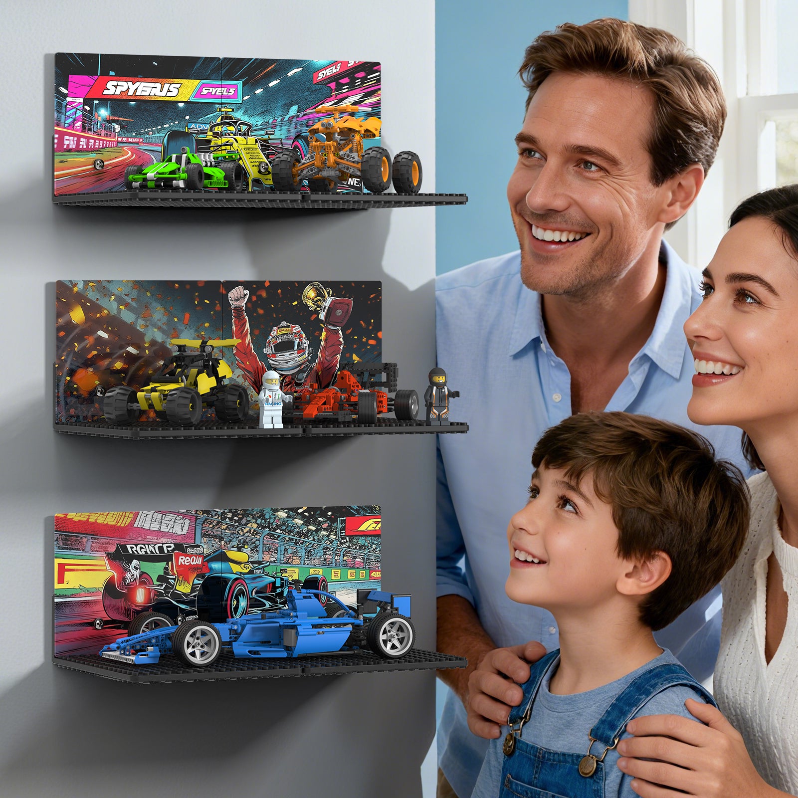 Lego Display Shelf-Theme