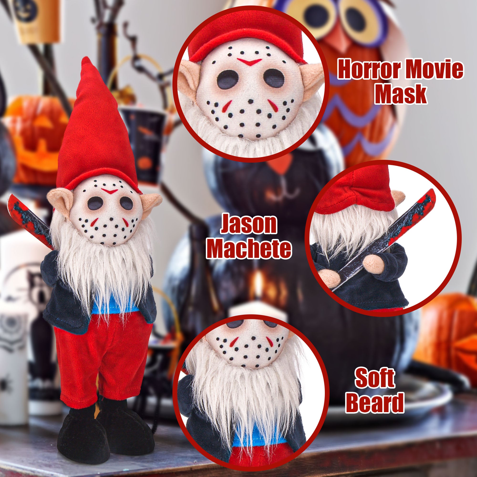 Halloween Gnome 15 inch