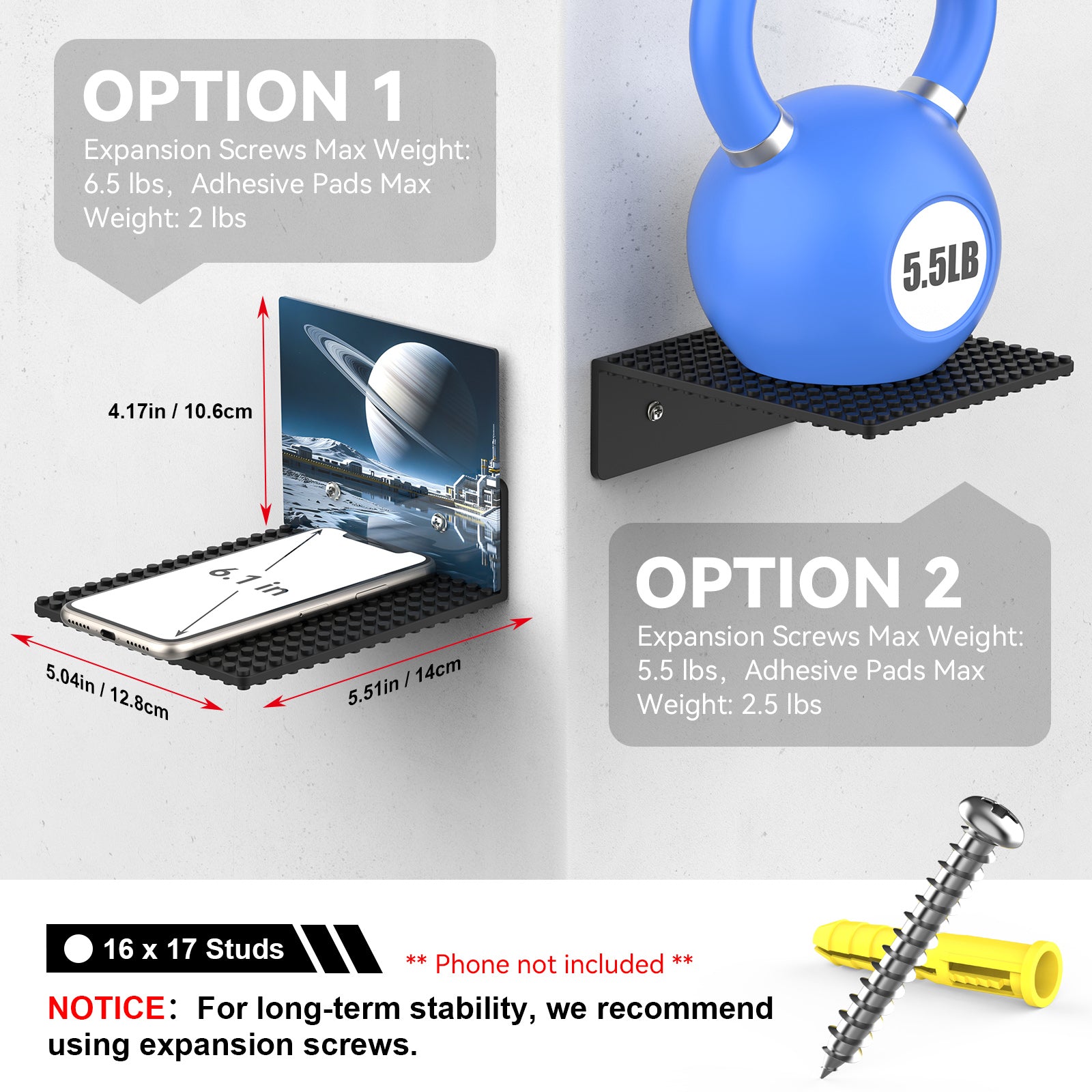 lego shelf display LGD-Black-Space-6pcs