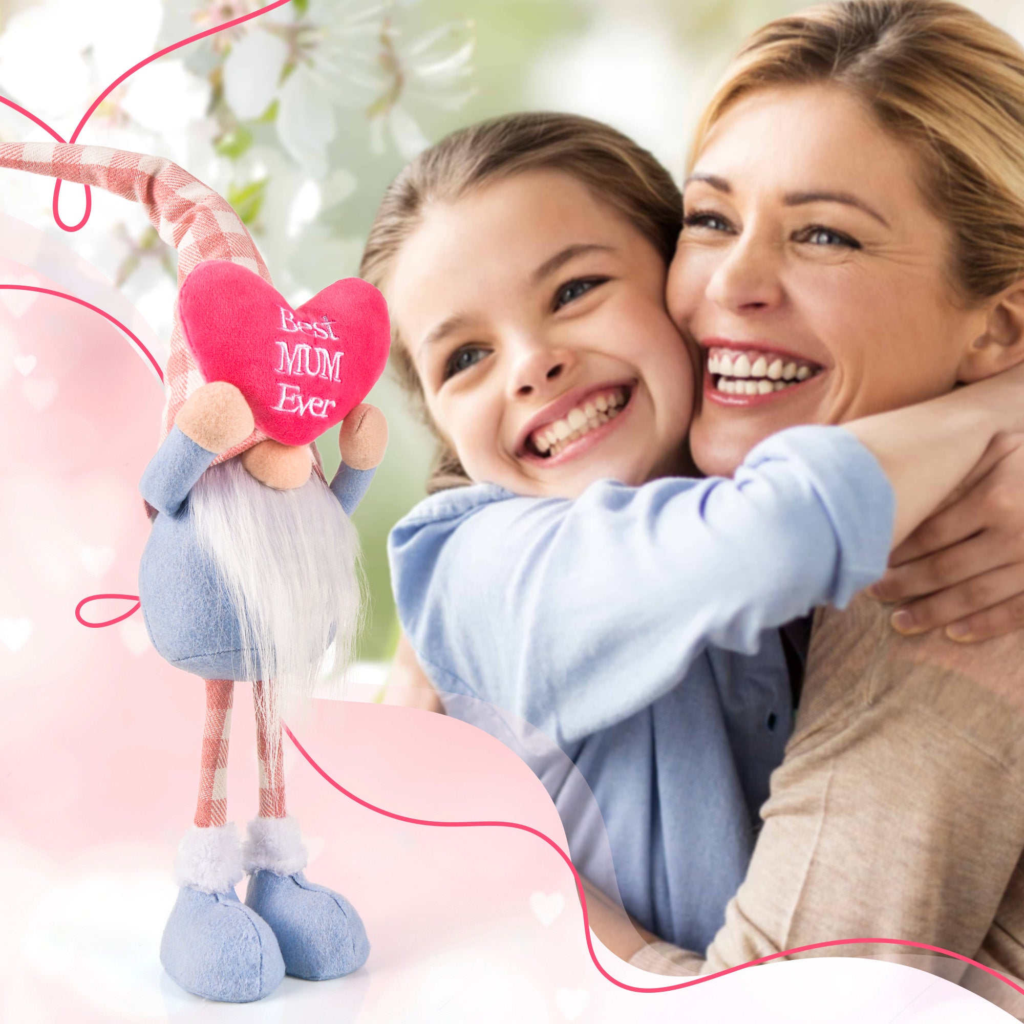 Mother's Day Gnome Plush Decorations Gifts