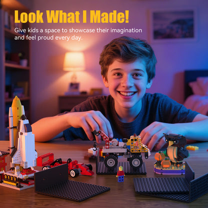 lego shelf display LGD-Black-12pcs