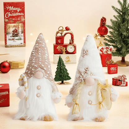 2PCS Christmas Gnomes Gift Plush with Lights