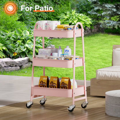 3 Tier Rolling Storage Cart