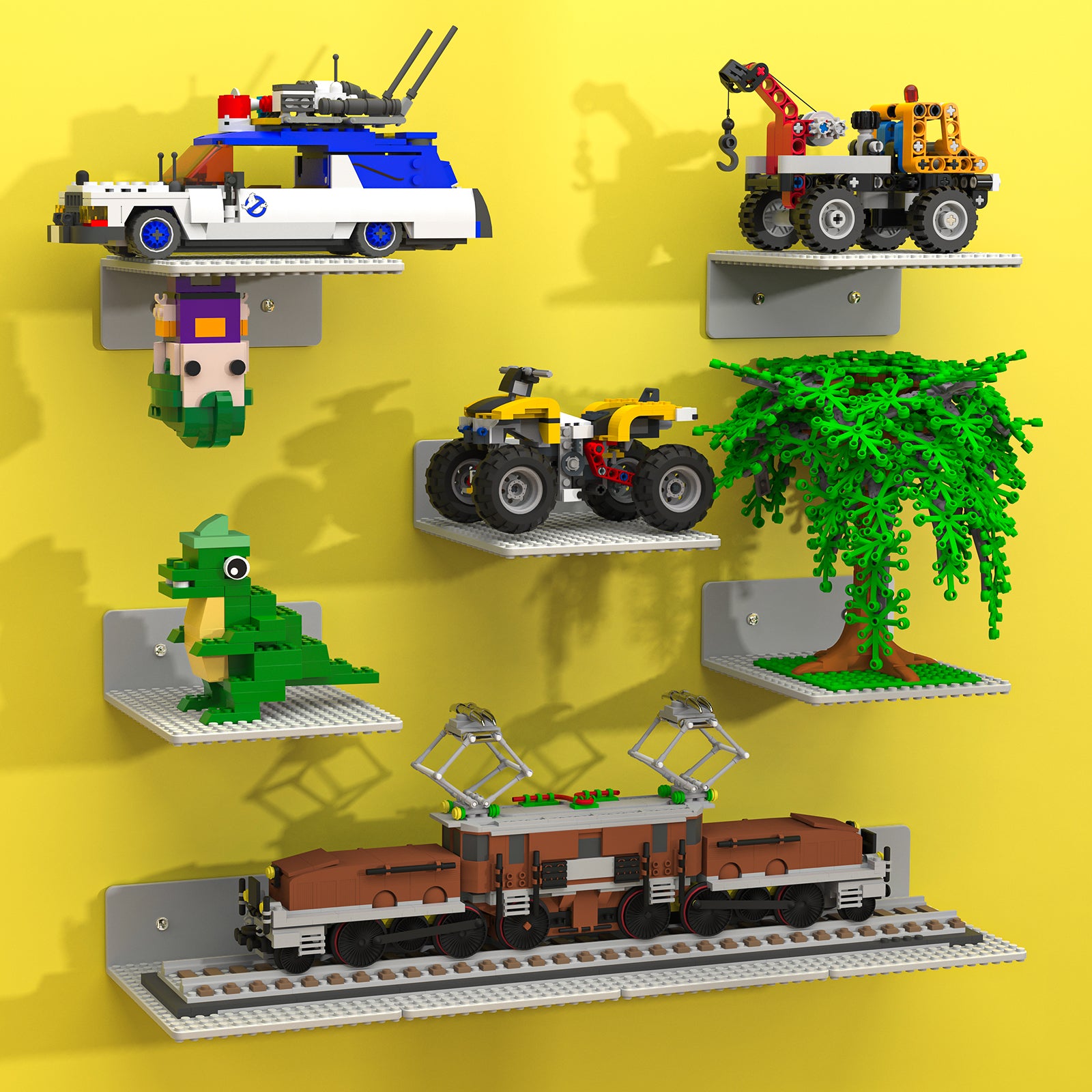 lego shelf display LGD-Gray-9pcs-Small