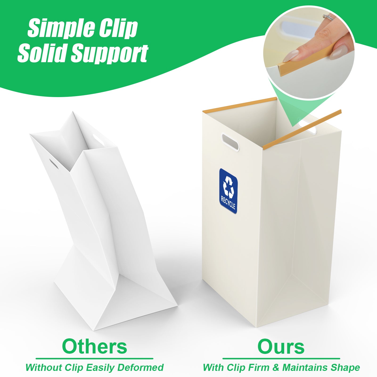 30 Gallon Disposable Trash Cans 4 Pack