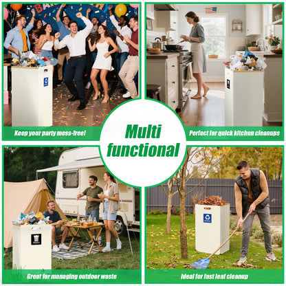 30 Gallon Disposable Trash Cans 4 Pack