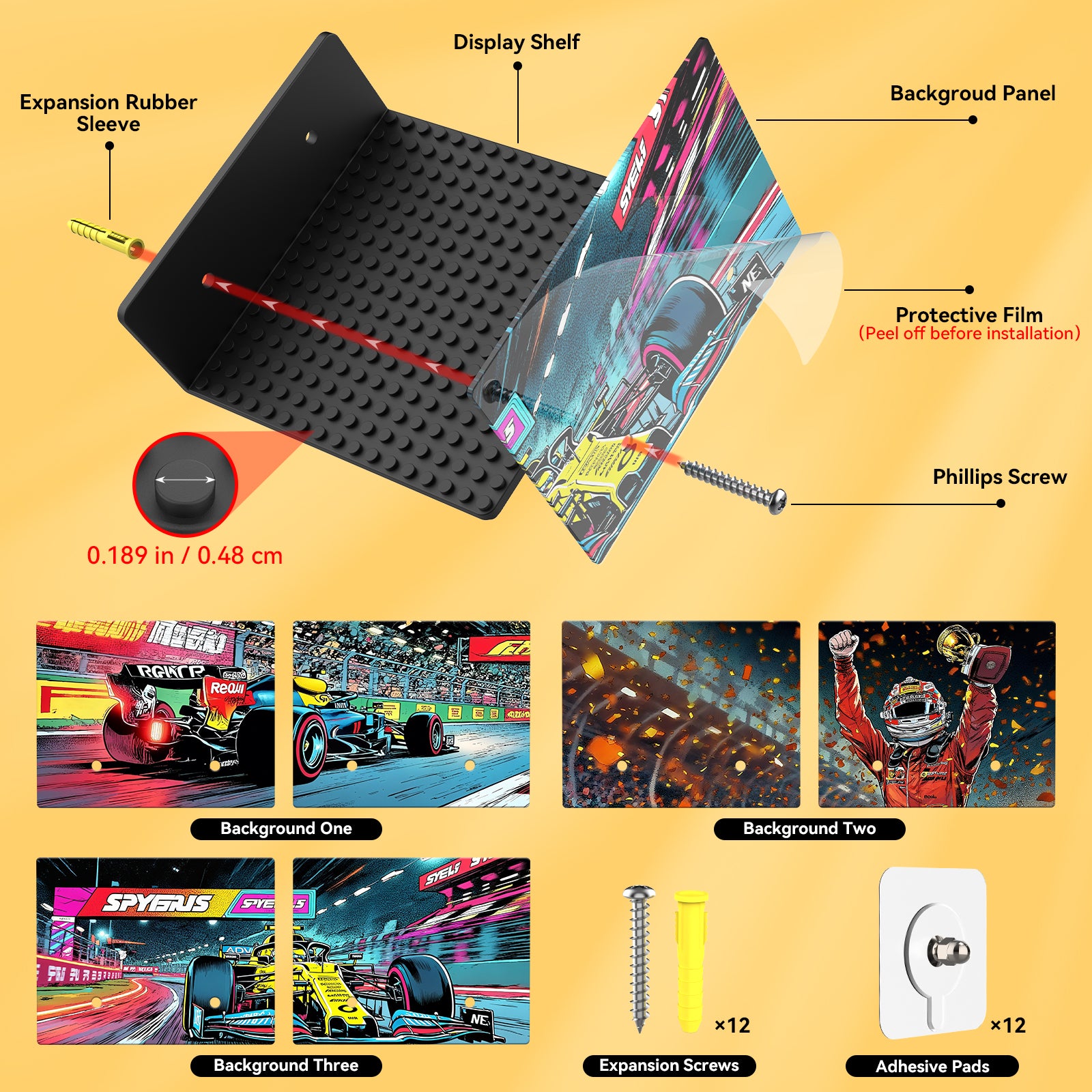 Lego Display shelf set