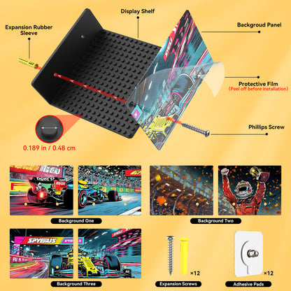 Lego Display shelf set