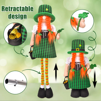 Saint Patricks Day Gnomes Girl
