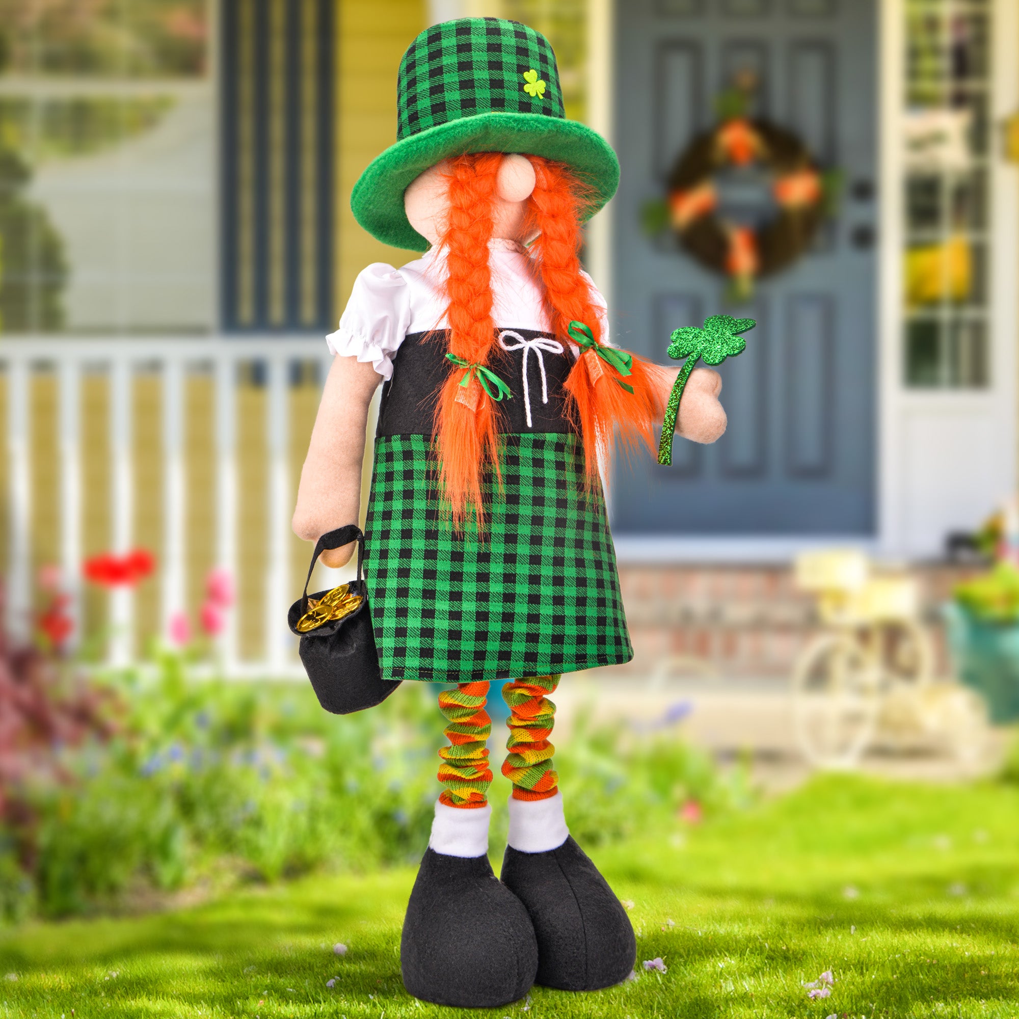 Saint Patricks Day Gnomes Girl