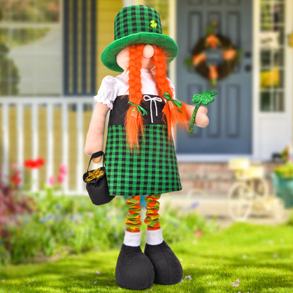 Saint Patricks Day Gnomes Girl
