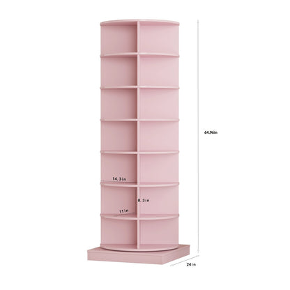 Rotating Shoe Rack Cabinet With 7 Tier