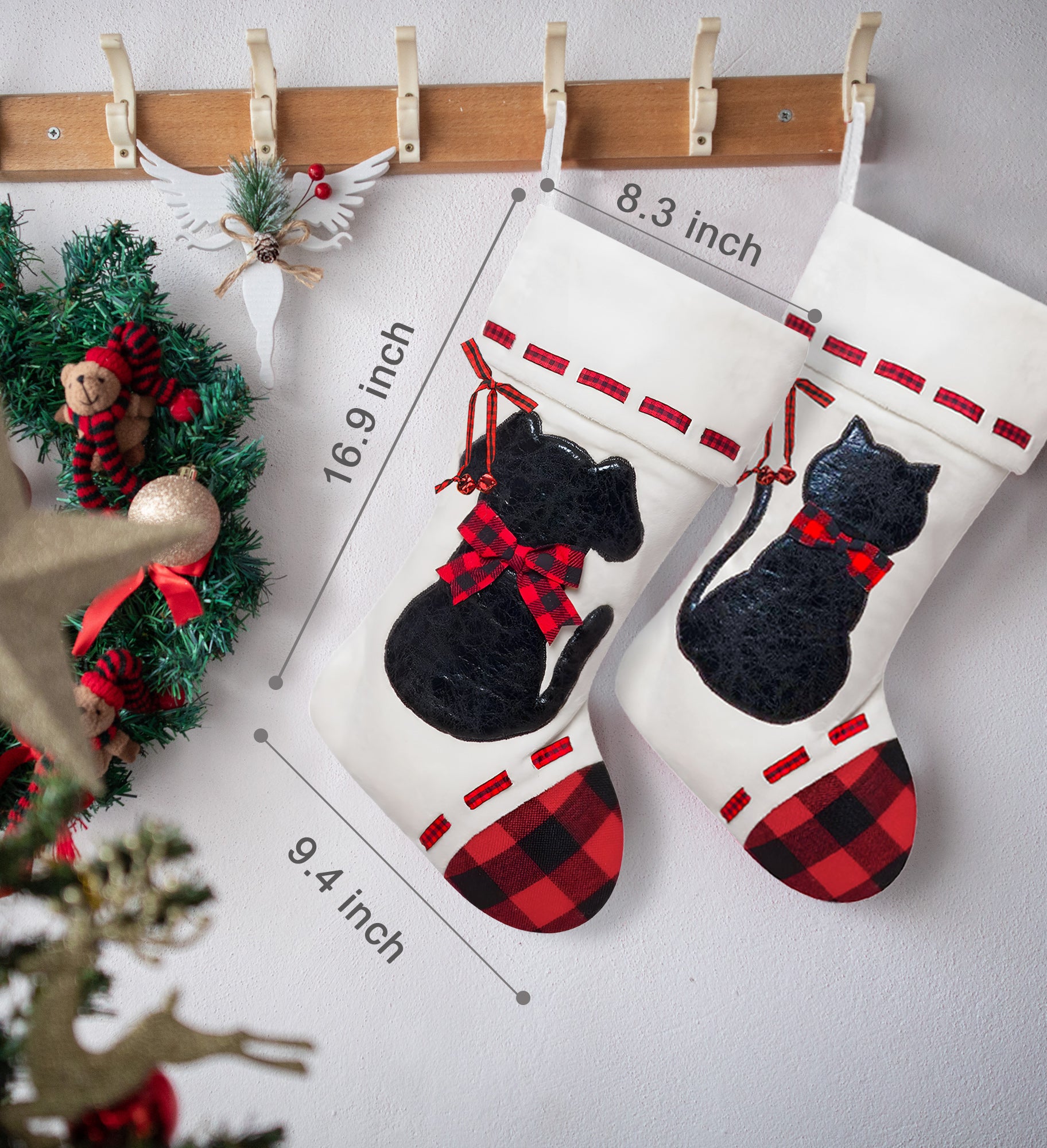 Dog Stockings Christmas Decorations