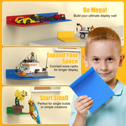 lego shelf display LGD-Multicolor-8pcs