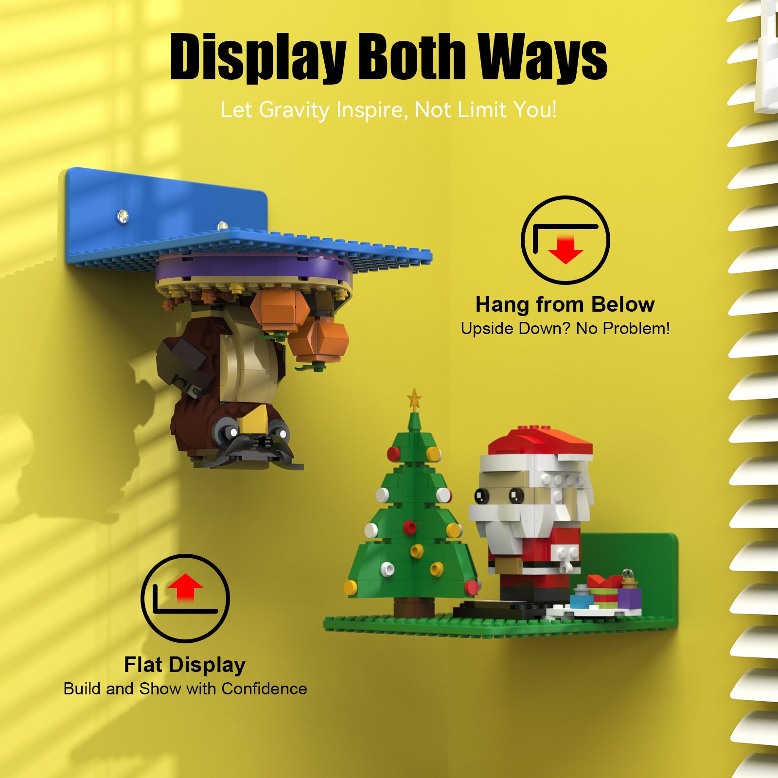 lego shelf display LGD-Multicolor-8pcs