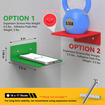 lego shelf display LGD-Multicolor-8pcs