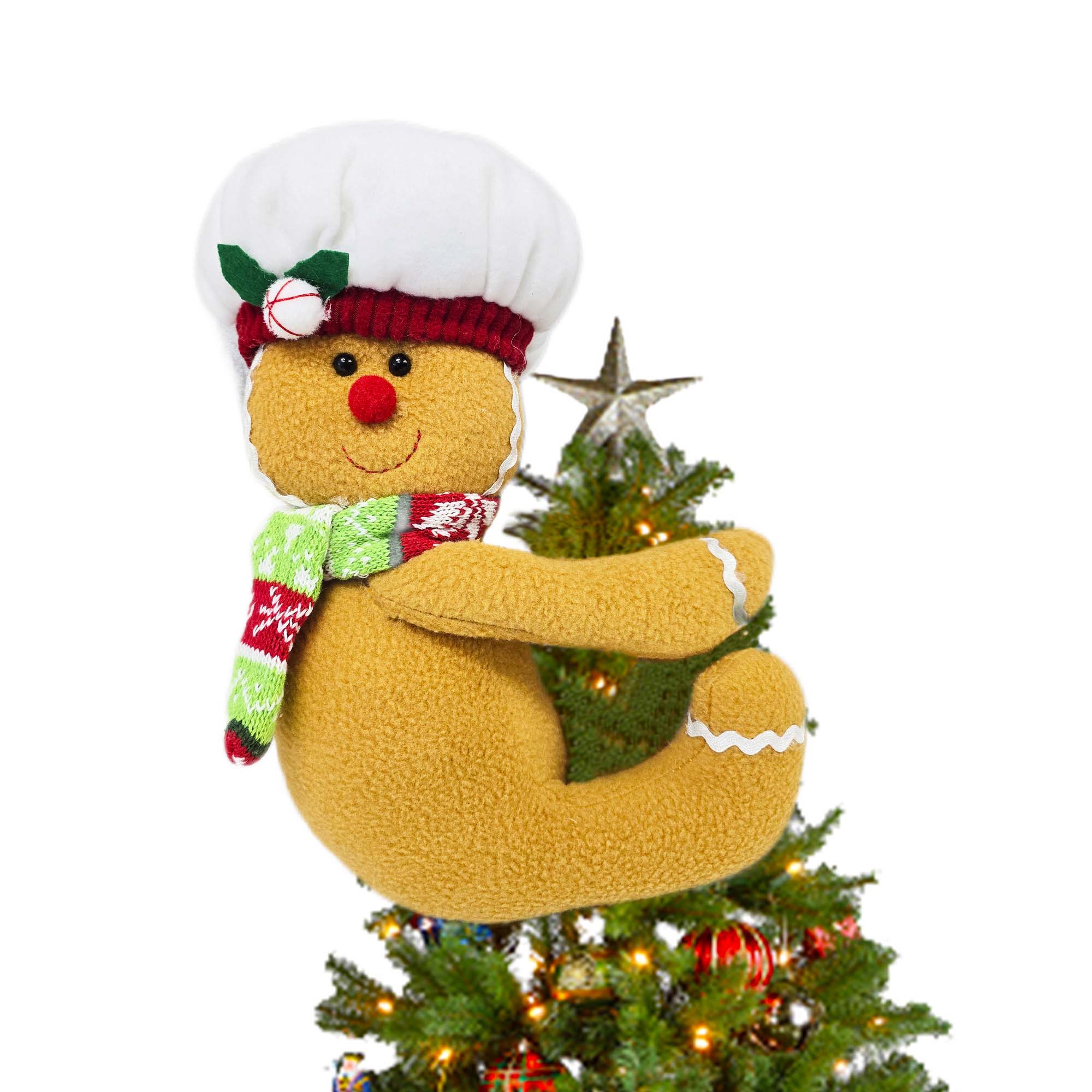 Gingerbread Man Christmas Tree Topper