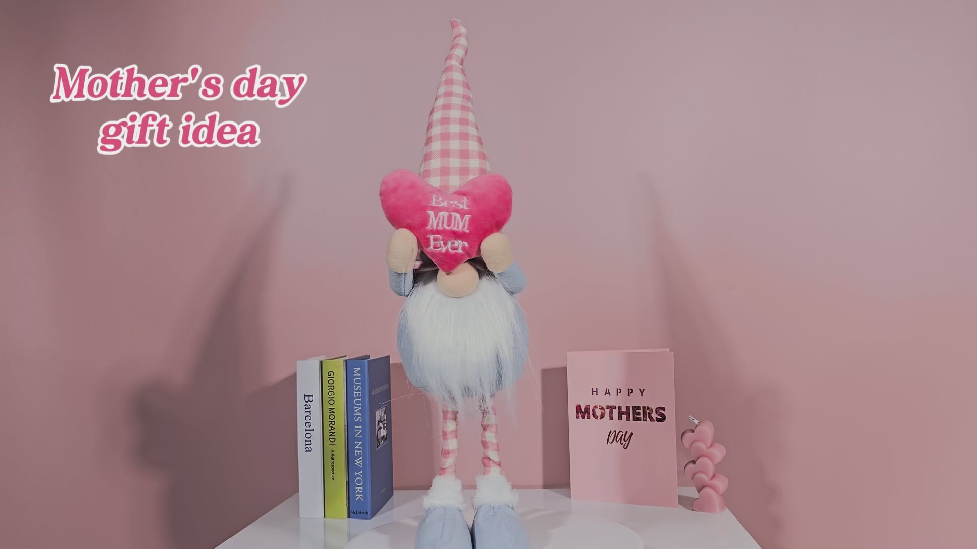 I Love Mum Gnome Plush Decorations Gifts
