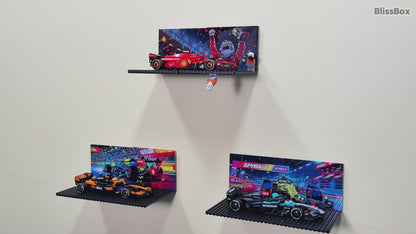 lego shelf display(LGD-Black-F1-6pcs)